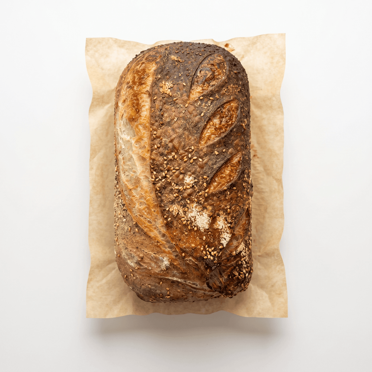 Zaatar Sour Dough Bread